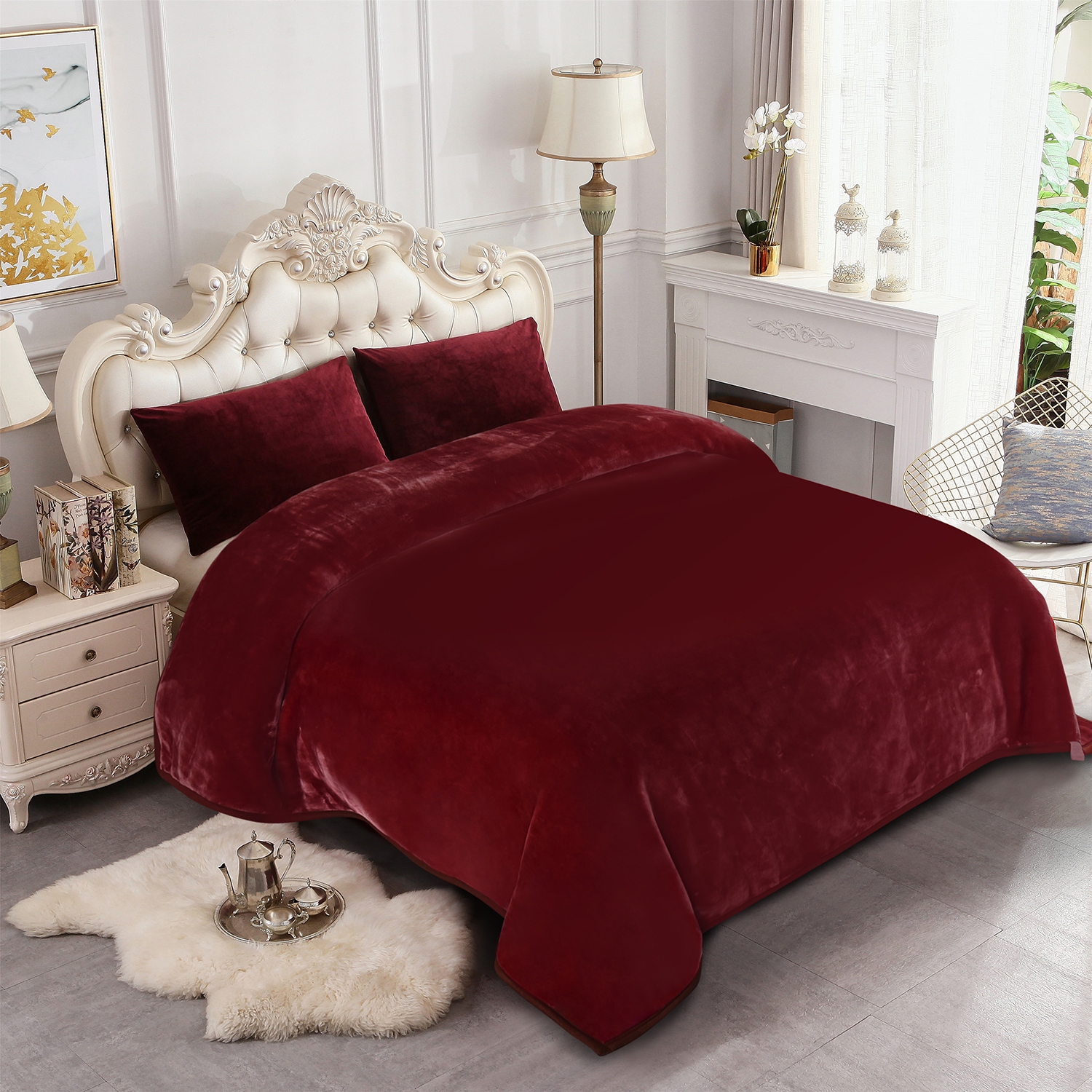 Heavy warm blankets online