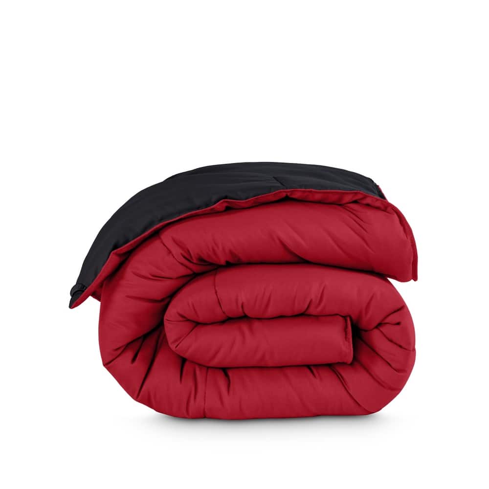 Bare Home Reversible All Season Down Alternative Comforter