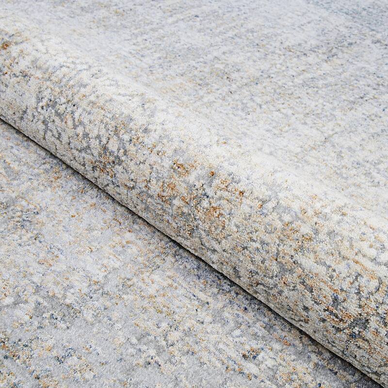 La Mode Achromat Gray-Beige Area Rug
