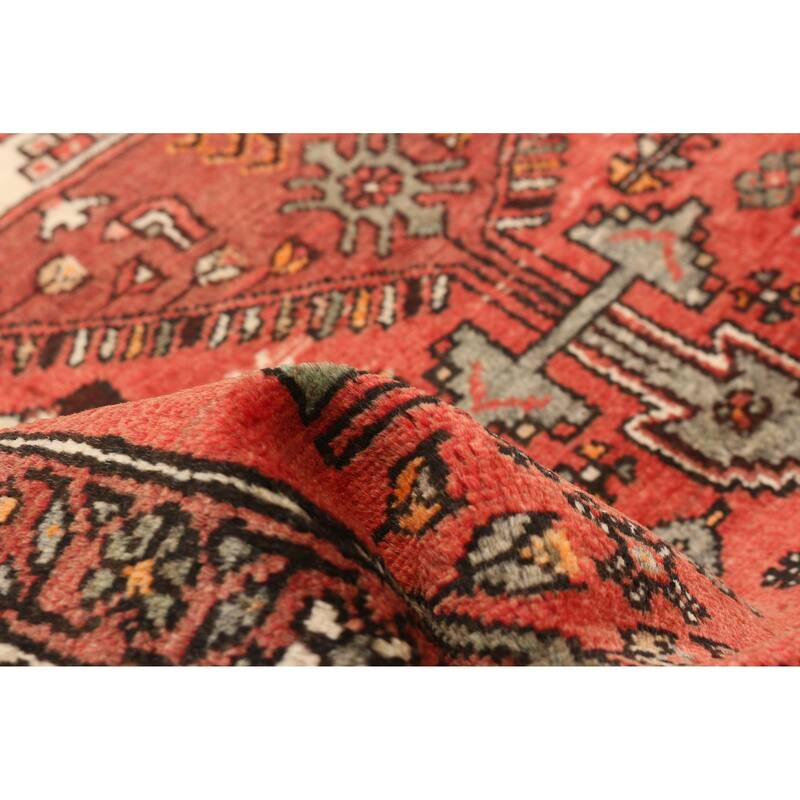 ECARPETGALLERY Hand-knotted Anadol Red Wool Rug - 3'2 x 6'4