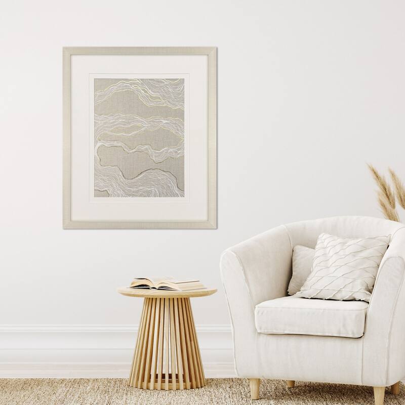 Paragon Finespun II Framed Art - Plastic