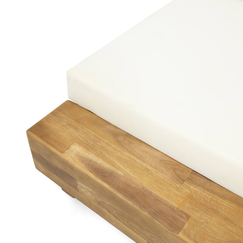 Broadway Acacia Chaise Lounges (Set of 2) by Christopher Knight Home