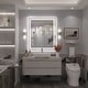 preview thumbnail 66 of 161, Large LED Bathroom mirror Tempered Glass Dimmable Anti-Fog Vanity Mirror