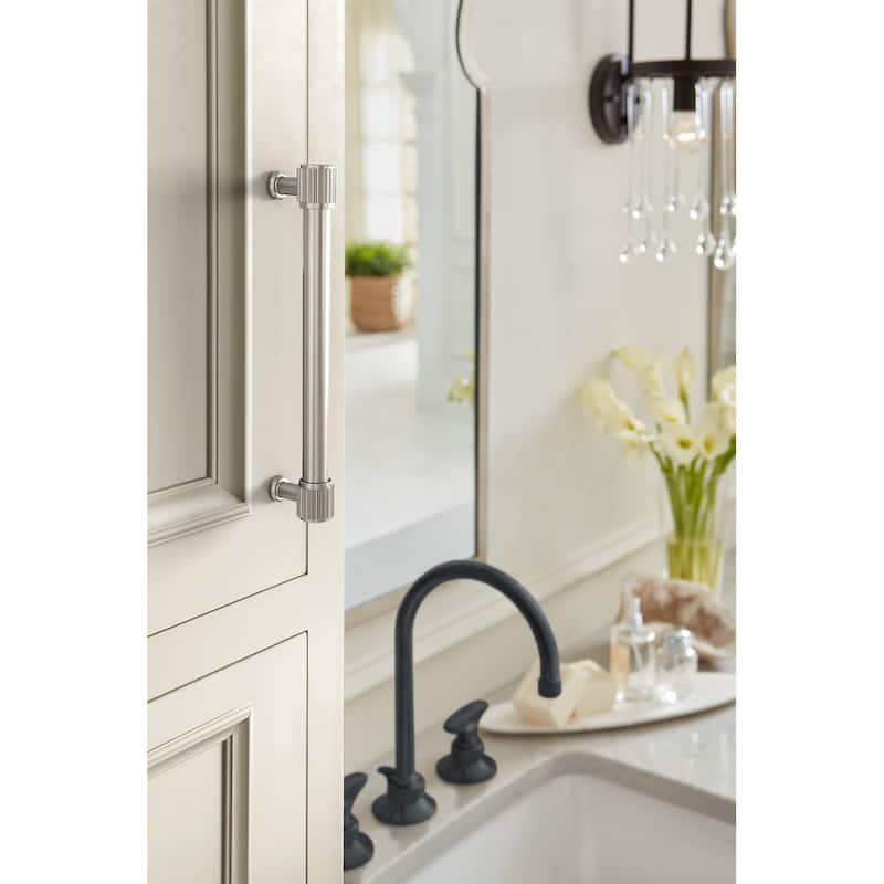 Amerock BP37805 Farewind 6-5/16" Center to Center Fluted Bar Cabinet