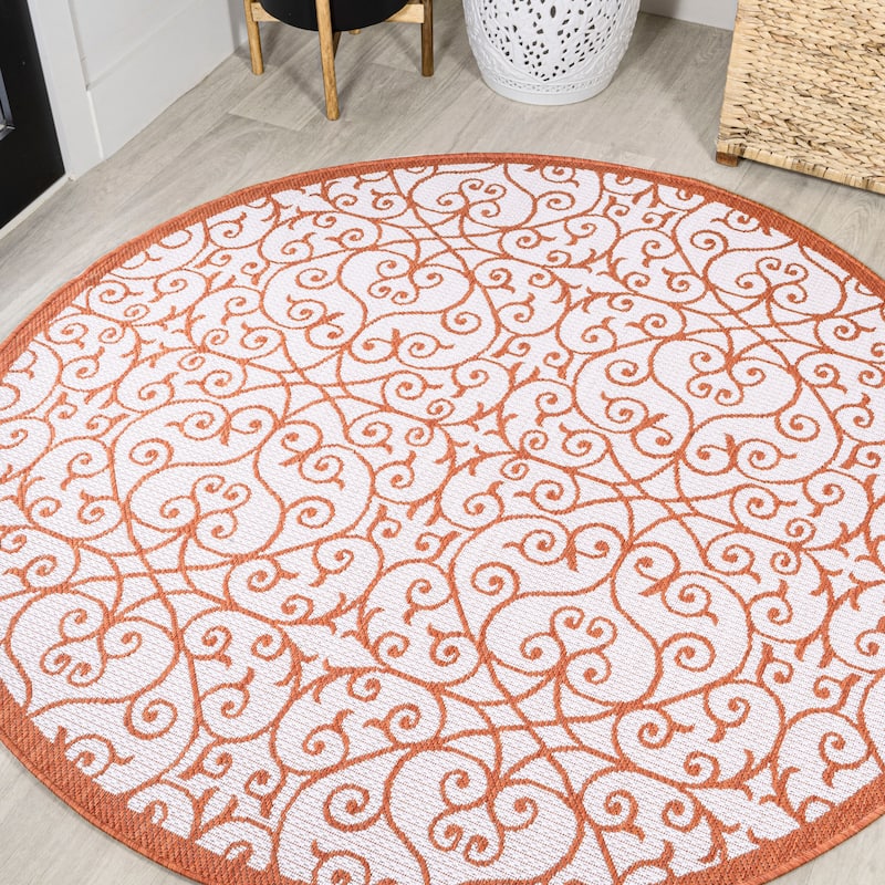 JONATHAN Y Ourika Textured Weave Indoor/Outdoor Area Rug