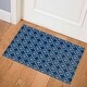 preview thumbnail 6 of 23, SAND DOLLAR Indoor Floor Mat By Kavka Designs 2'X3' - Blue