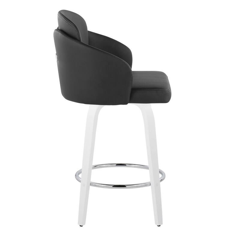 Dahlia 26" Fixed-Height Counter Stool - Set of 2