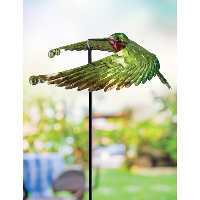 Ruby Red Throated Hummingbird Balance Drifter