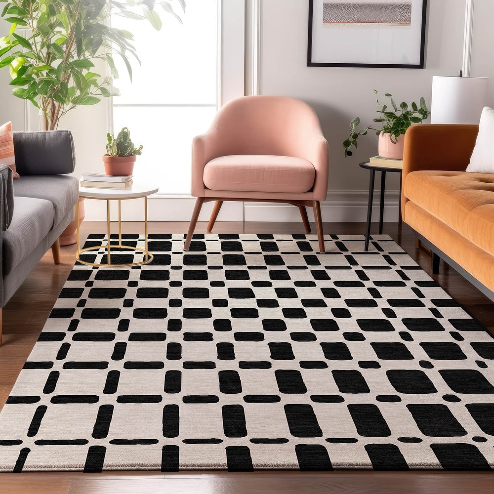 Premium Washable Super Soft Modern Hope Mayfield Rug