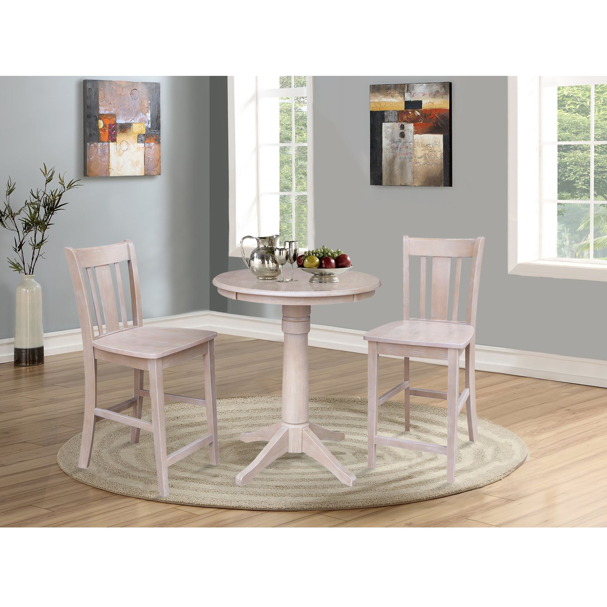 Counter height corner dining set sales