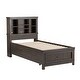 preview thumbnail 3 of 20, Liberty Furniture Thornwood Hills Youth Bookcase Bedroom Set with Bed, Dresser, Mirror - Full or Twin