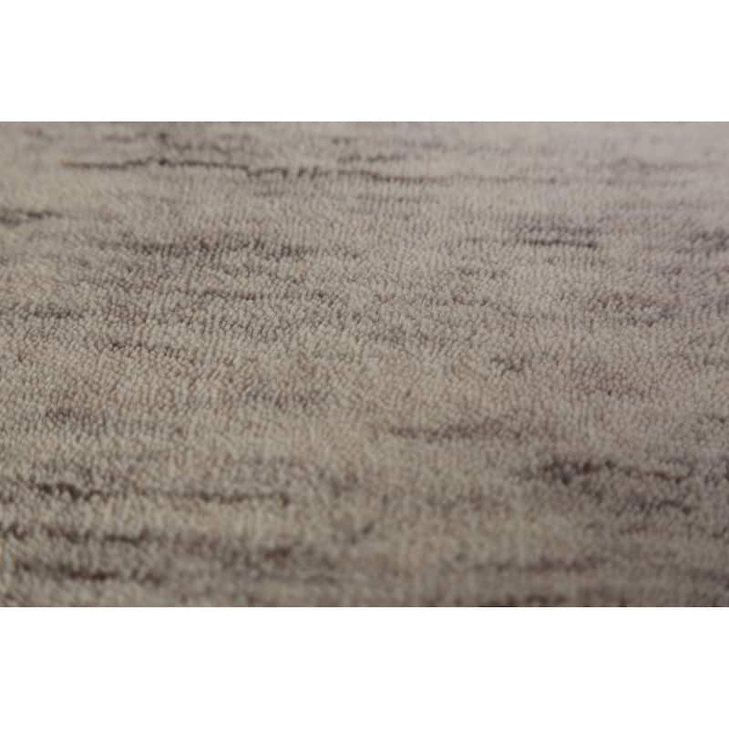 Hand Knotted Oriental 100% Wool Carpet Tribal Animal Pictorial Beige & Ivories Gabbeh Runner Rug - 9' 10'' X 2' 6''