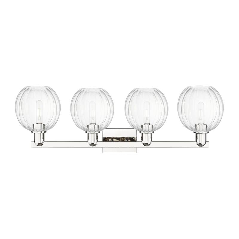 Innovations Lighting Downtown Urban - Preston - 4 Light 36" Globe Shade Bath Vanity Light