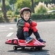 preview thumbnail 6 of 102, 24V Kids Ride On Electric Scooter with Gravity Steering, Music, Helmet & Pads