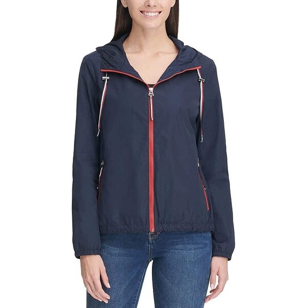 Tommy Hilfiger Women's Windbreaker Jacket 1299249 - Overstock - 33361558
