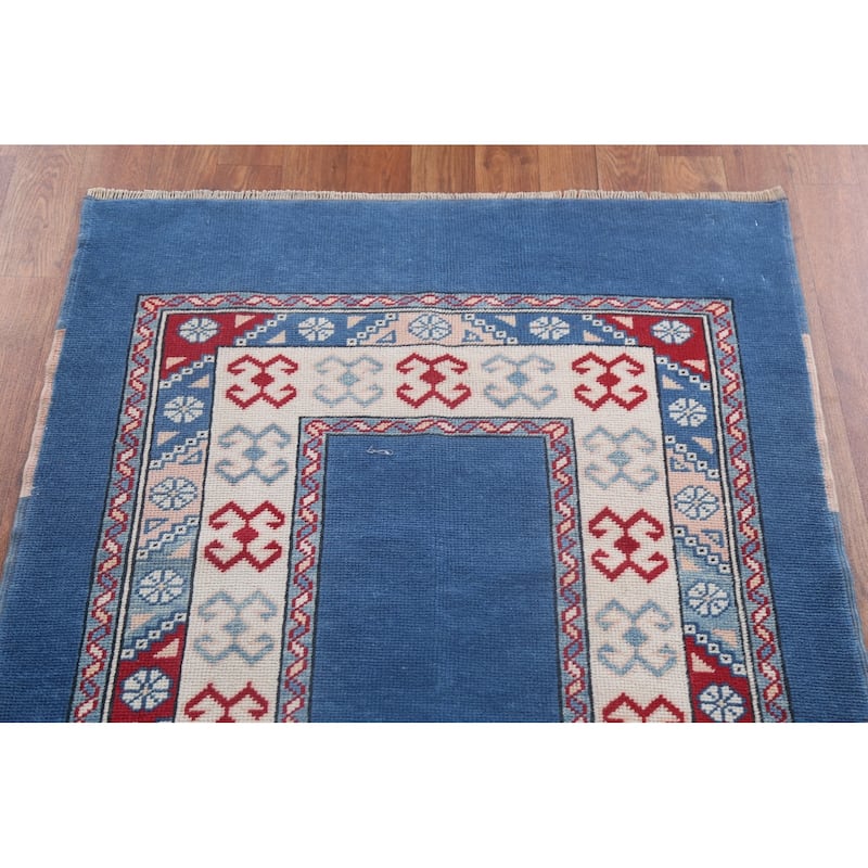 Traditional Oushak Turkish Oriental Runner Rug Handmade Wool Carpet - 2'10" x 8'0"