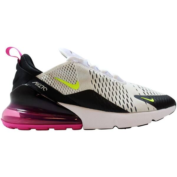 Shop Nike Air Max 270 White Volt Black Laser Fuchsia Ah8050 109