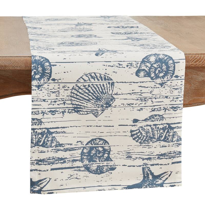 Table Runner with Nautical Design - 14"x72"