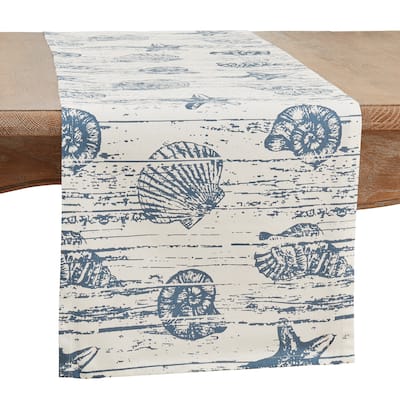 Table Runner with Nautical Design