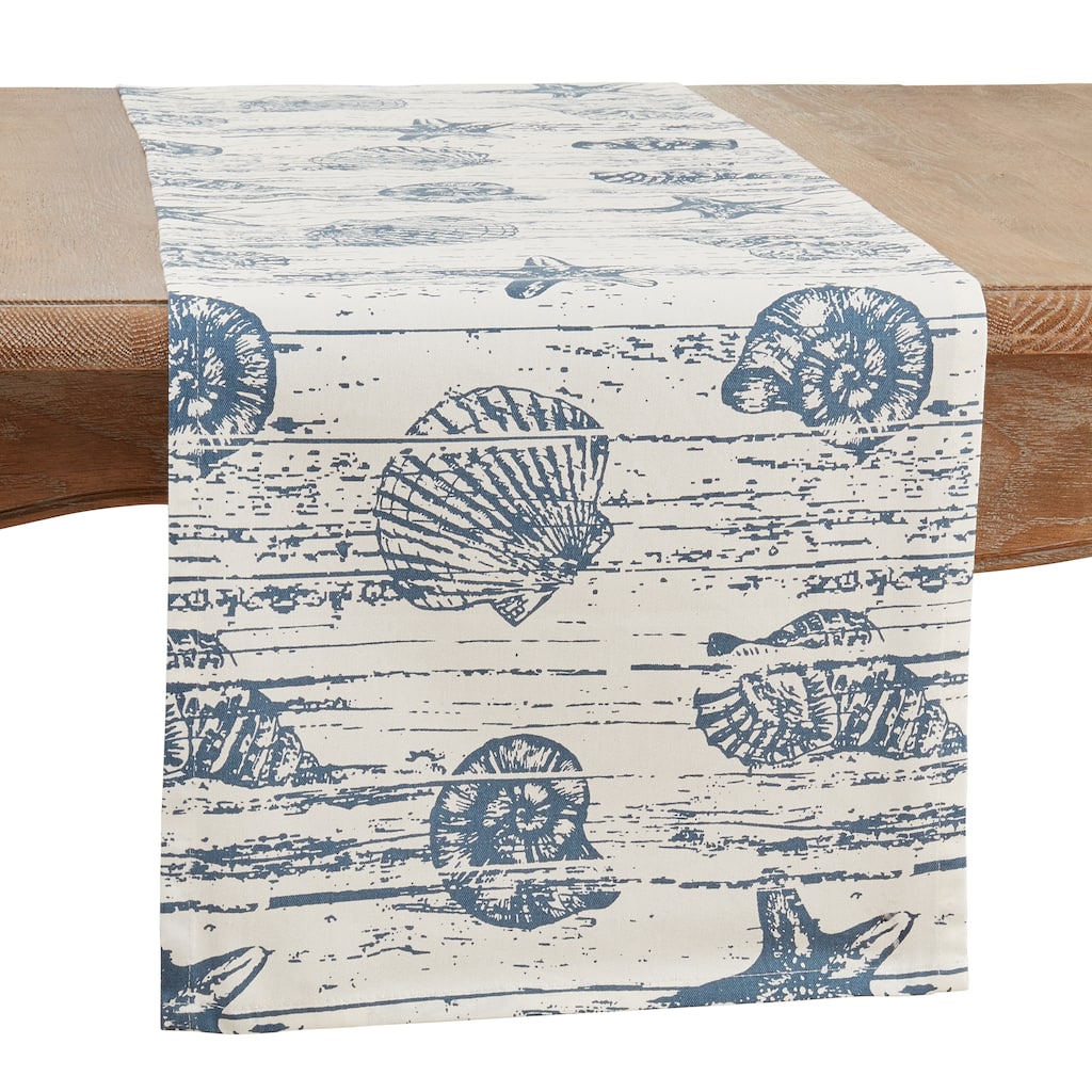 Table Runner with Nautical Design