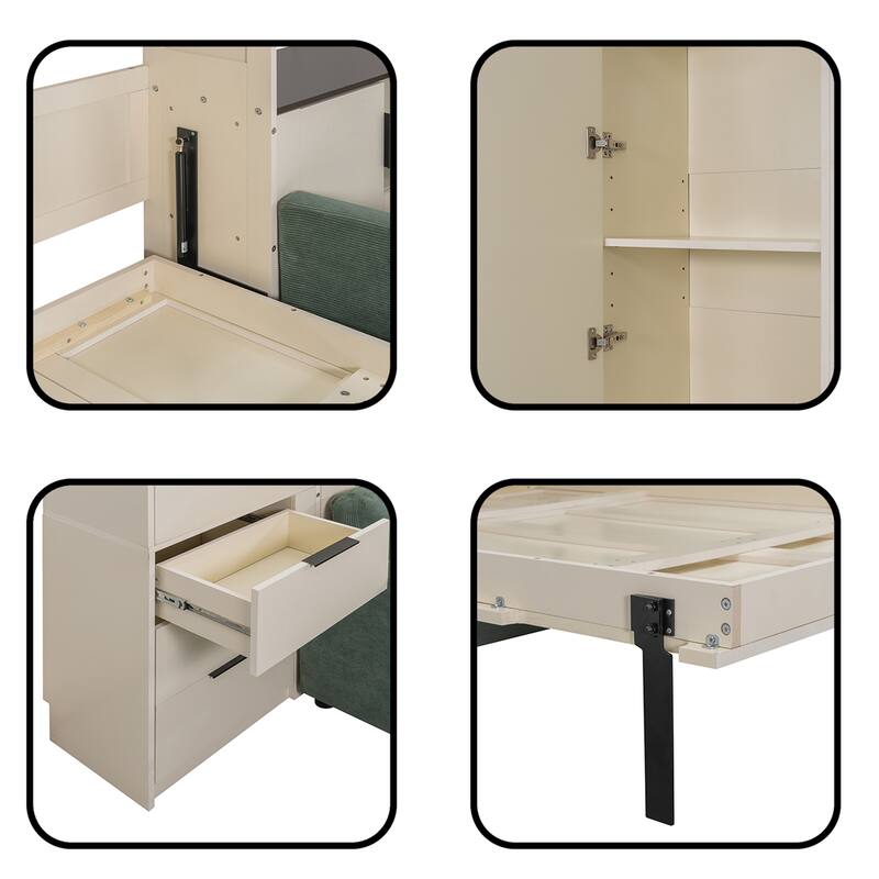 Space-Saving Queen Murphy Bed