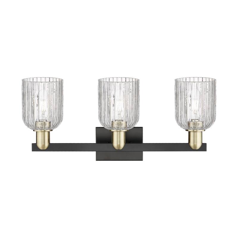 Innovations Lighting Downtown Urban - Bridal Veil - 3 Light 24" Bath Vanity Light