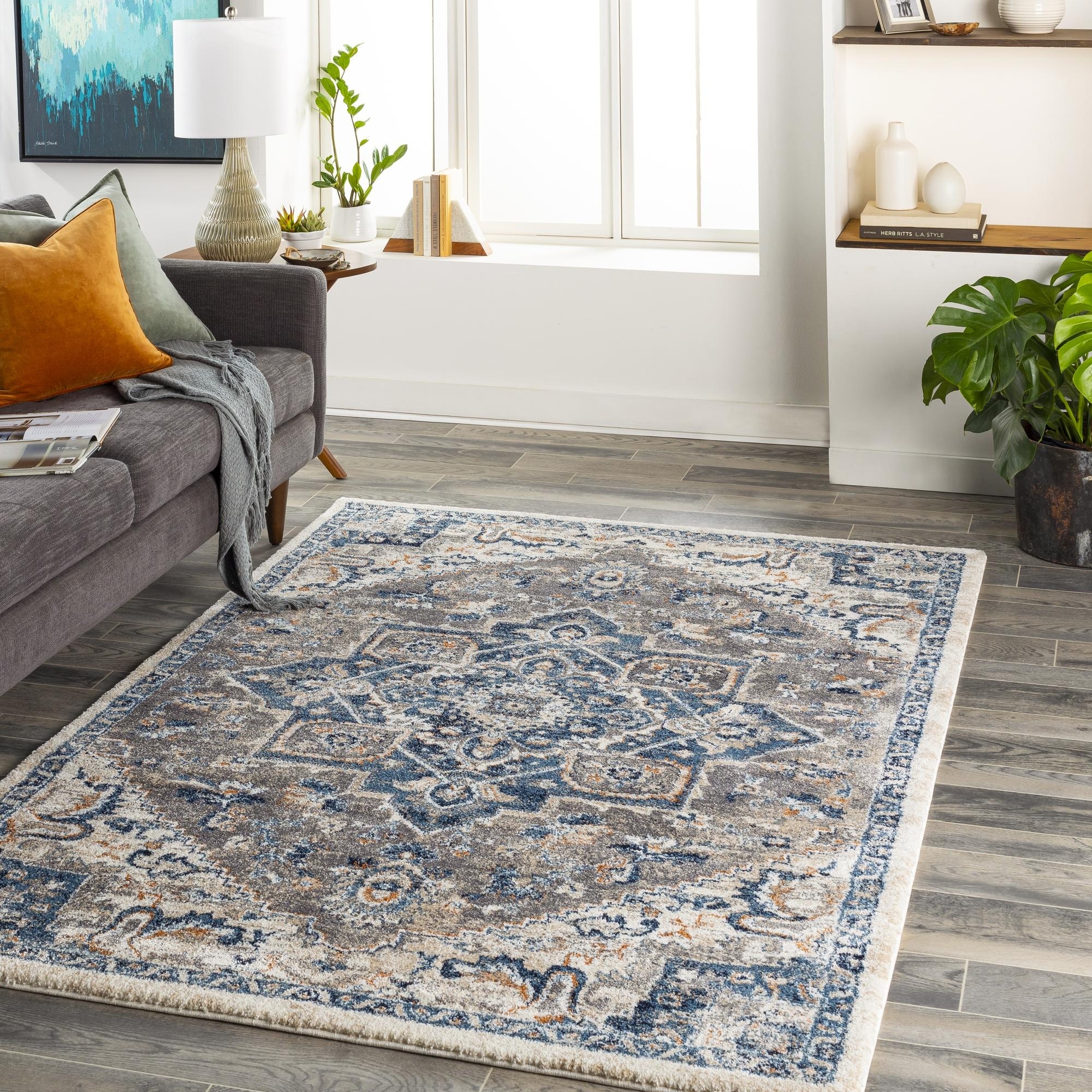 Livabliss Traditional Tuscany Medallion Area Rug.