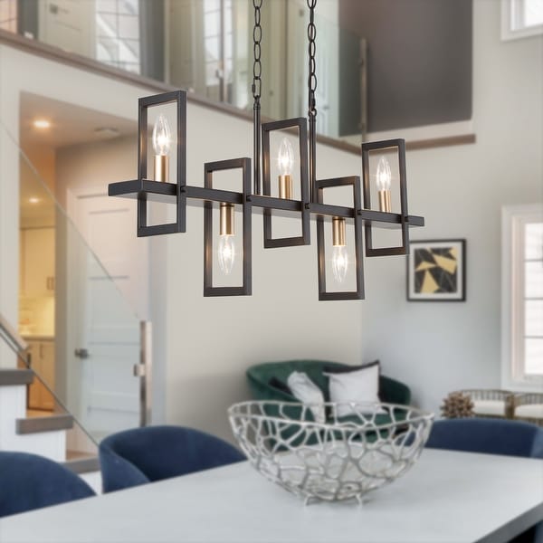 5 light pendant with shades cheap