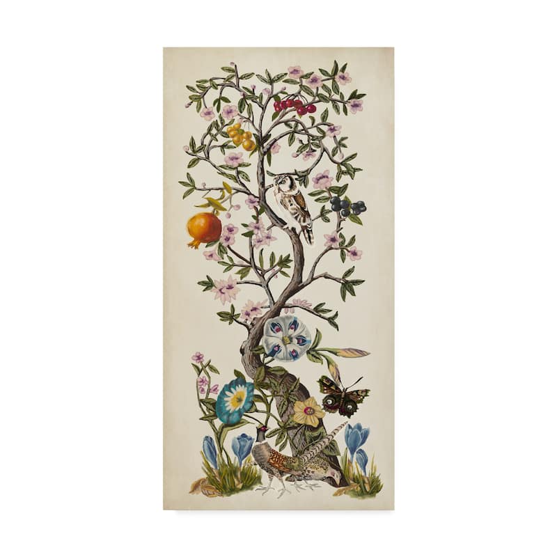 Naomi Mccavitt 'Chinoiserie Natura I' Canvas Art