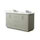 Option Light Green / Giotto Quartz Top / Brushed Nickel