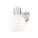 Option Brushed Satin Nickel / Gloss White