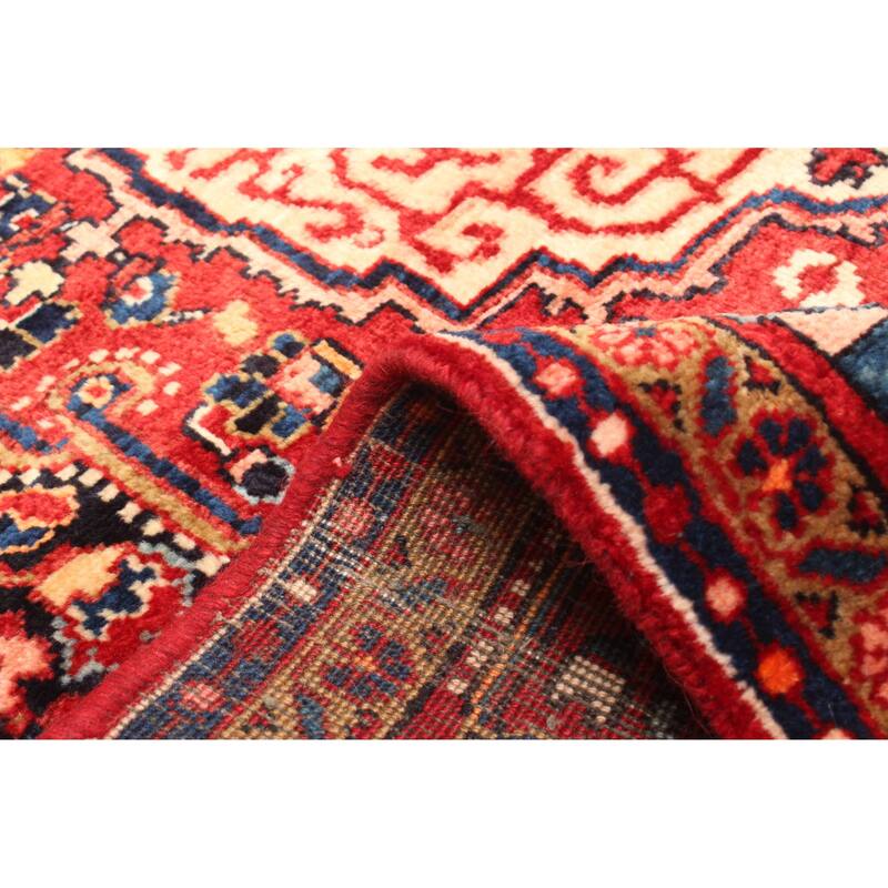 ECARPETGALLERY Hand-knotted Anatolian Vintage Dark Navy Wool Rug - 4'7 x 7'1