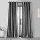 preview thumbnail 47 of 70, Exclusive Fabrics Grommet Blackout Faux Silk Taffeta 108-inch Curtain (1 Panel)