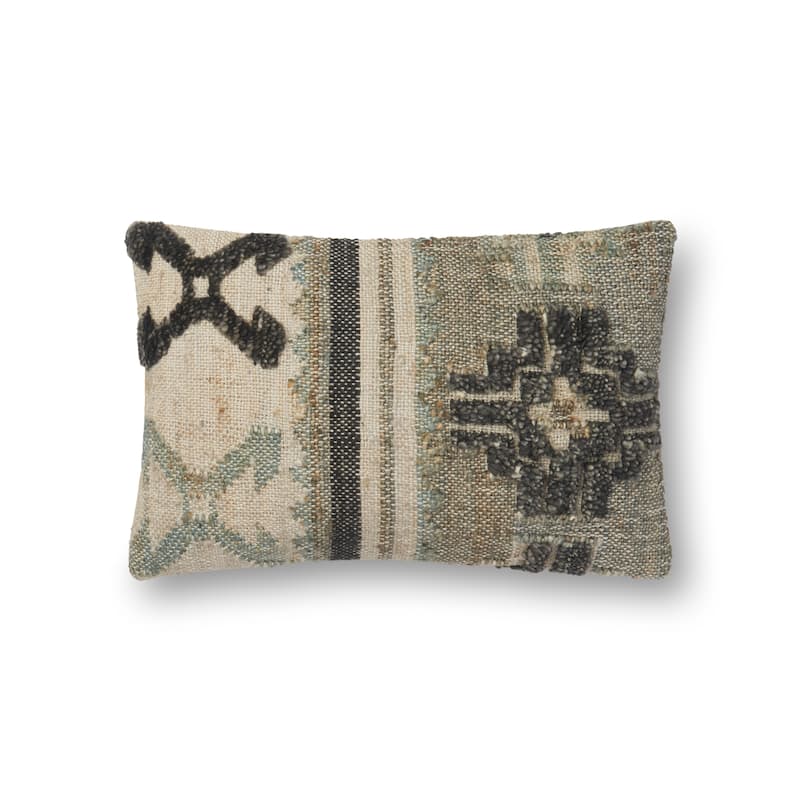 Alexander Home Vernon Geometric Southwestern Throw Pillow - 13" x 21" Cover Only - Cover Only - Multi