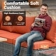 preview thumbnail 9 of 45, OVIOS 7-Piece Low Profile Deep Seat Wicker Outdoor Patio Furniture Set