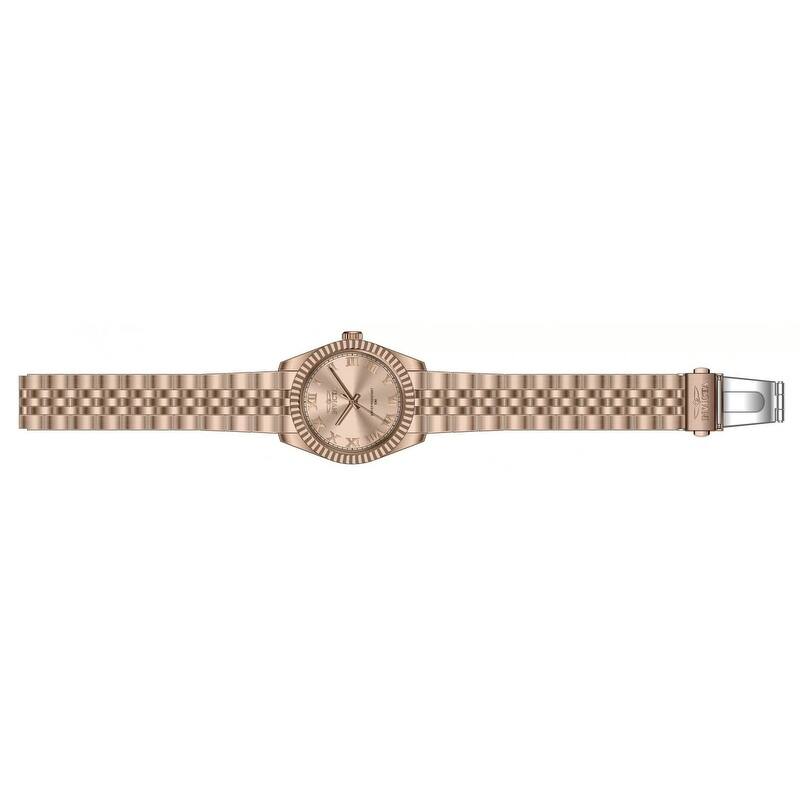 Invicta Women's 47419 Specialty Quartz 3 Hand Rose Gold Dial Watch - Rose Gold