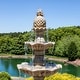 preview thumbnail 4 of 11, Sunnydaze 4-Tier Grand Courtyard Garden Water Fountain - Earth Finish - 80-Inch