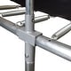 preview thumbnail 5 of 9, 15 ft. Blue Galvanized Anti-Rust Outdoor Round Trampoline with Basketball Hoop with Ladder and Enclosure Net