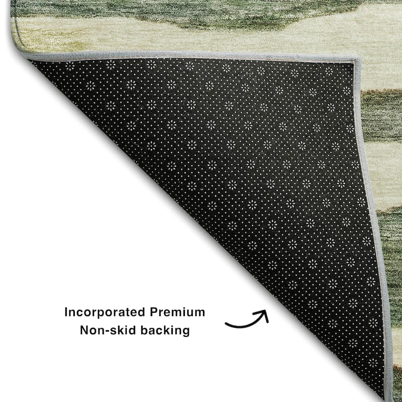 Premium Washable Super Soft Modern Stripes Mayfield Rug