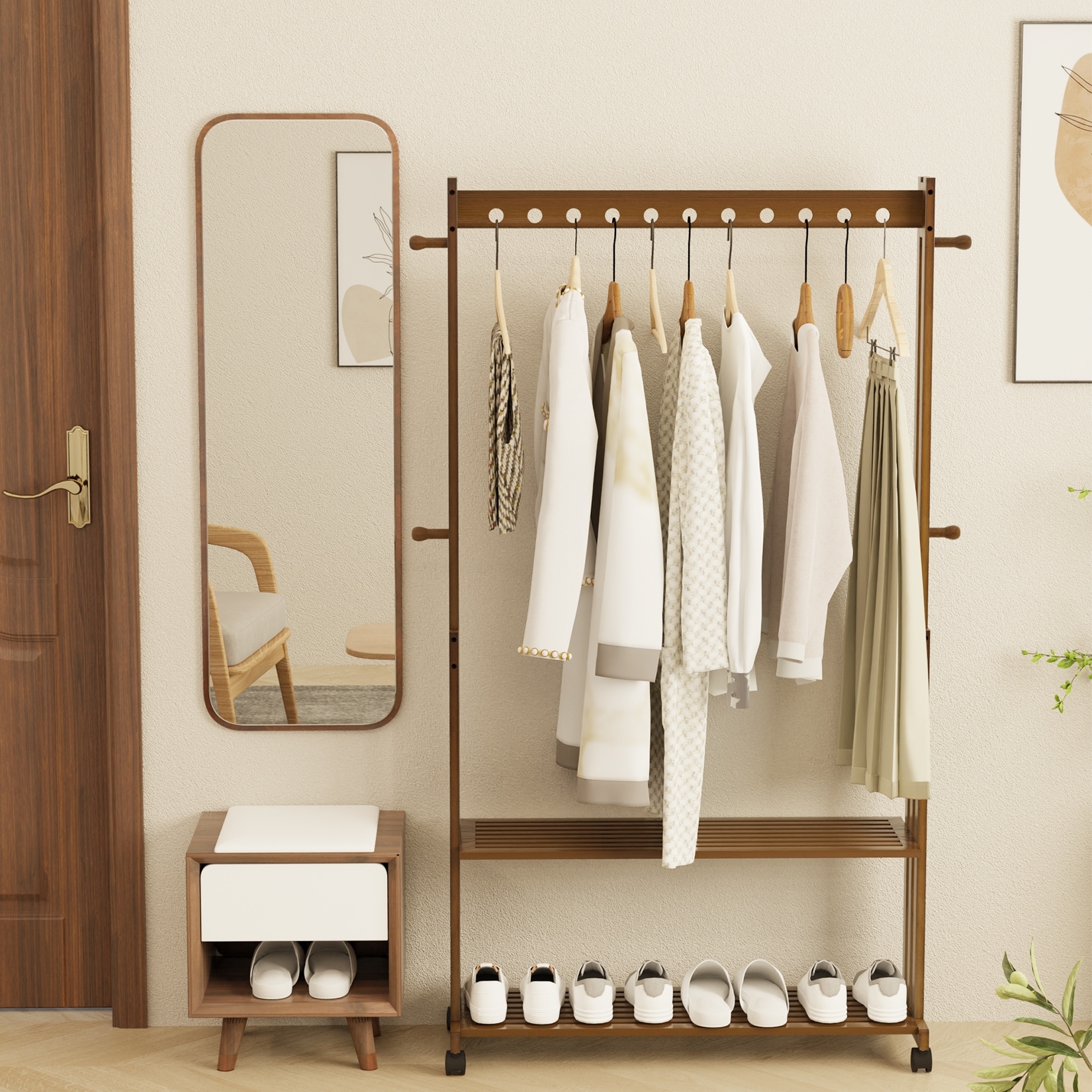 https://ak1.ostkcdn.com/images/products/is/images/direct/c78931404a92b03dbc862816a0e1c0957d08b2e7/Rustic-Wooden-Clothes-Rack-Freestanding-Bamboo-Garment-Stand-On-Wheels.jpg