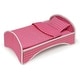 preview thumbnail 6 of 15, Badger Basket Trolley Doll Carrier with Rocking Bed and Bedding - Pink/Star