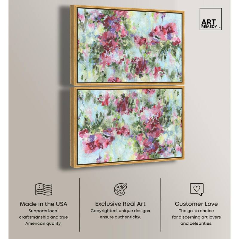 Elegant Woman Sparkle Canvas by Art Remedy