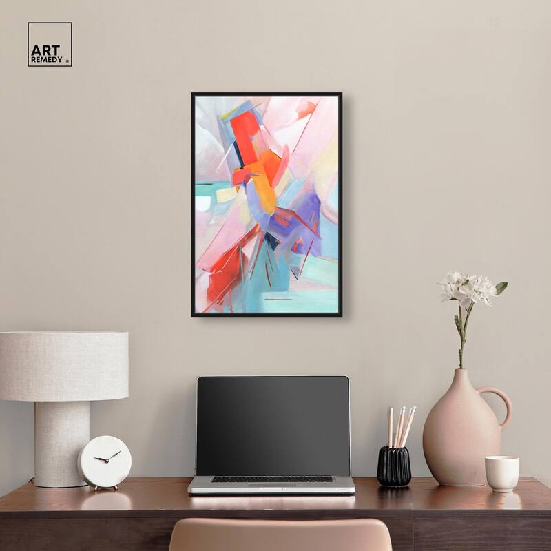 Give Joy I Canvas by Art Remedy