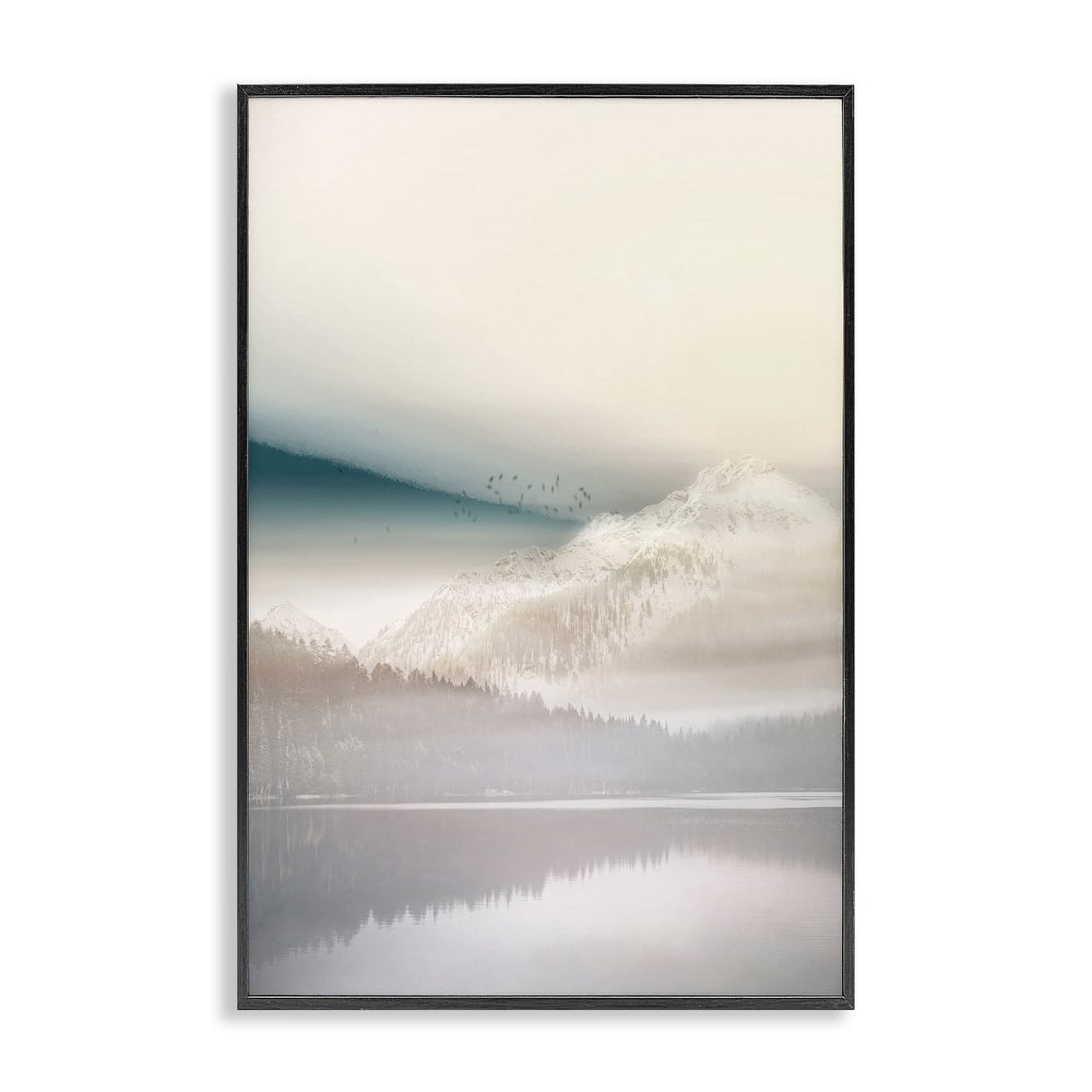 Stupell Vanilla Landscape View Framed Giclee Art Design By Gemma Bardot