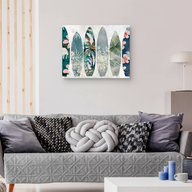 Surf Patterns by Studio Arts Canvas Art Print by Studio Arts Canvas Art Print