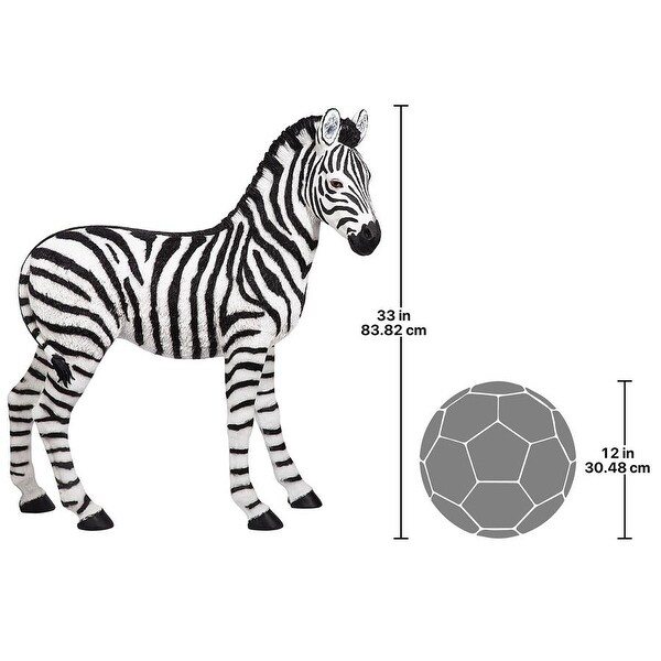 Design Toscano Zairen, the Zebra Sculpture - Bed Bath & Beyond