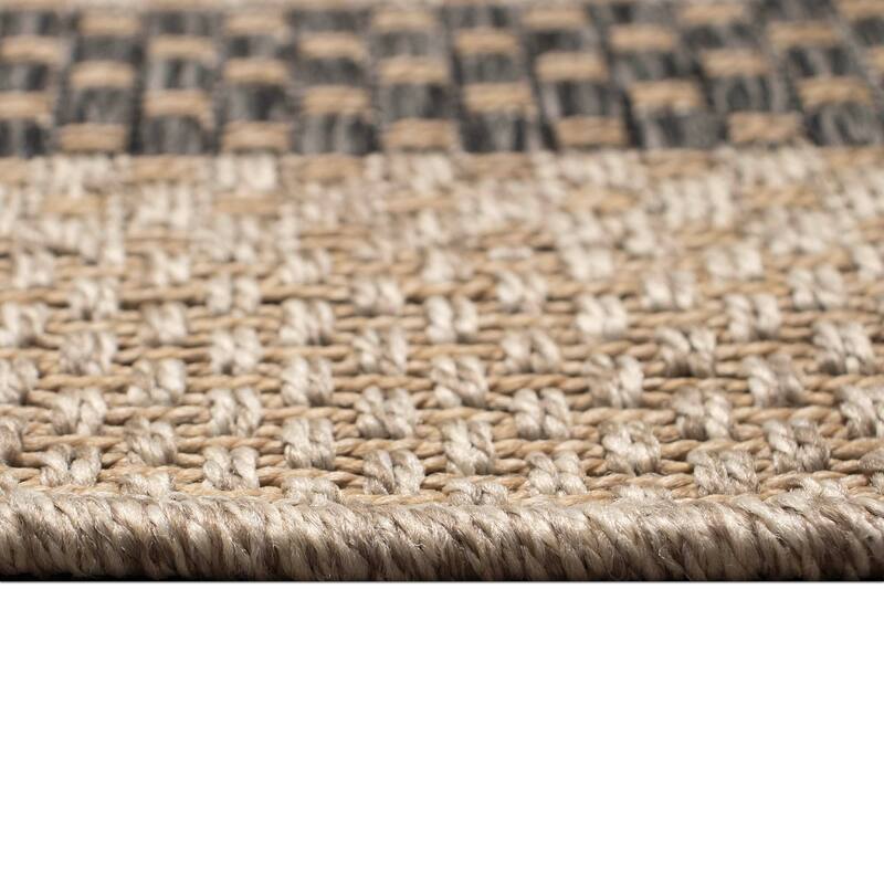 Liora Manne Monaco Multi Border Indoor/Outdoor Area Rug