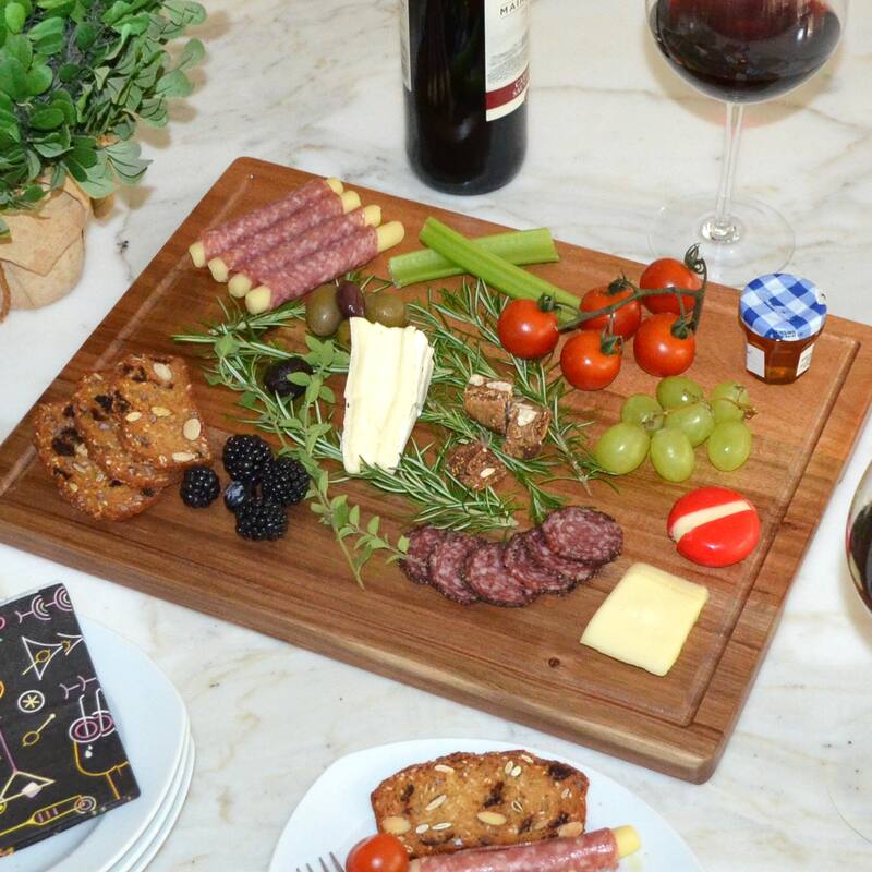 NCAA Purdue Boilermakers Bamboo Cheese & Charcuterie Board
