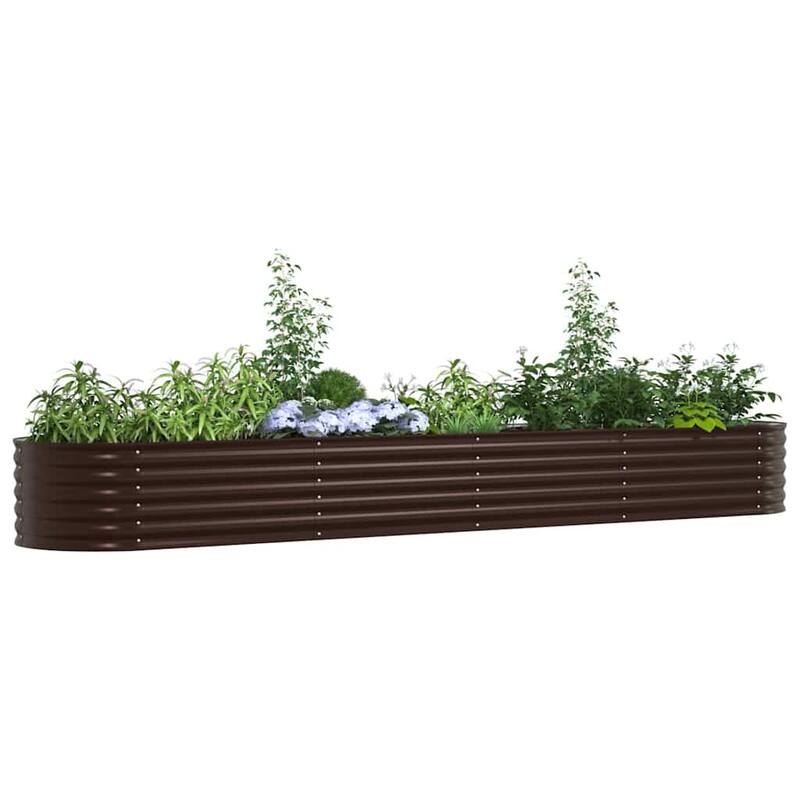 vidaXL Raised Bed in Steel