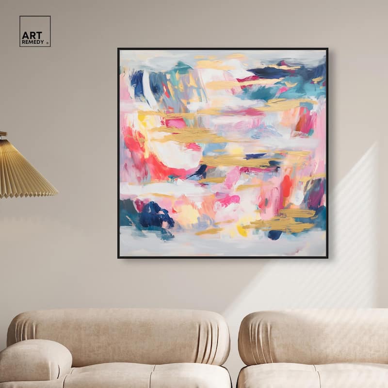 Balipink III Canvas by Art Remedy